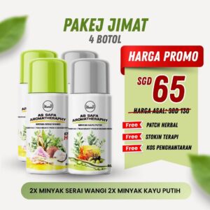 Minyak Aroma - Pakej Jimat