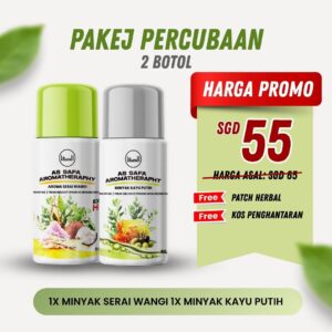 Minyak Aroma - Pakej Jimat
